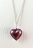 Collier coeur pourpre Sidney